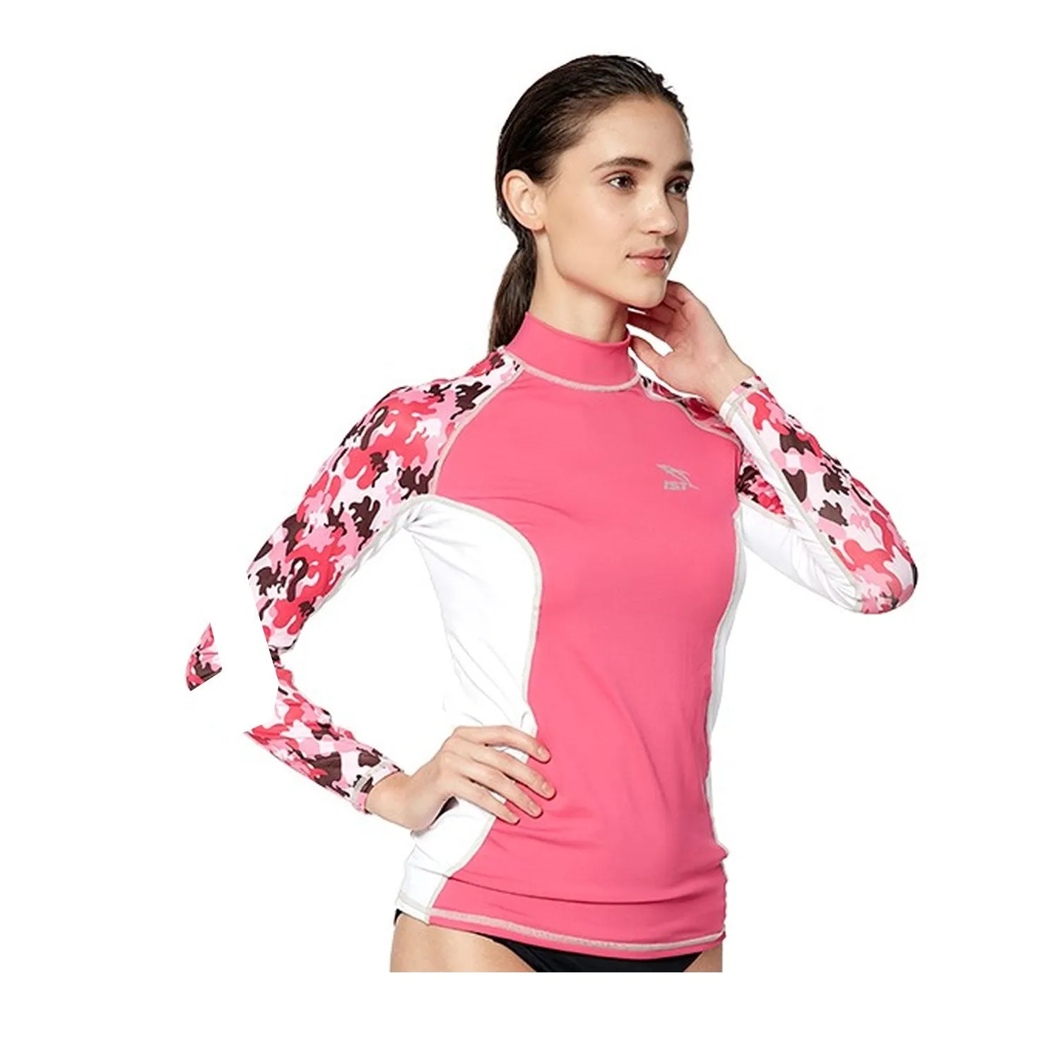 Adult Women Long Sleeve Rash Guard