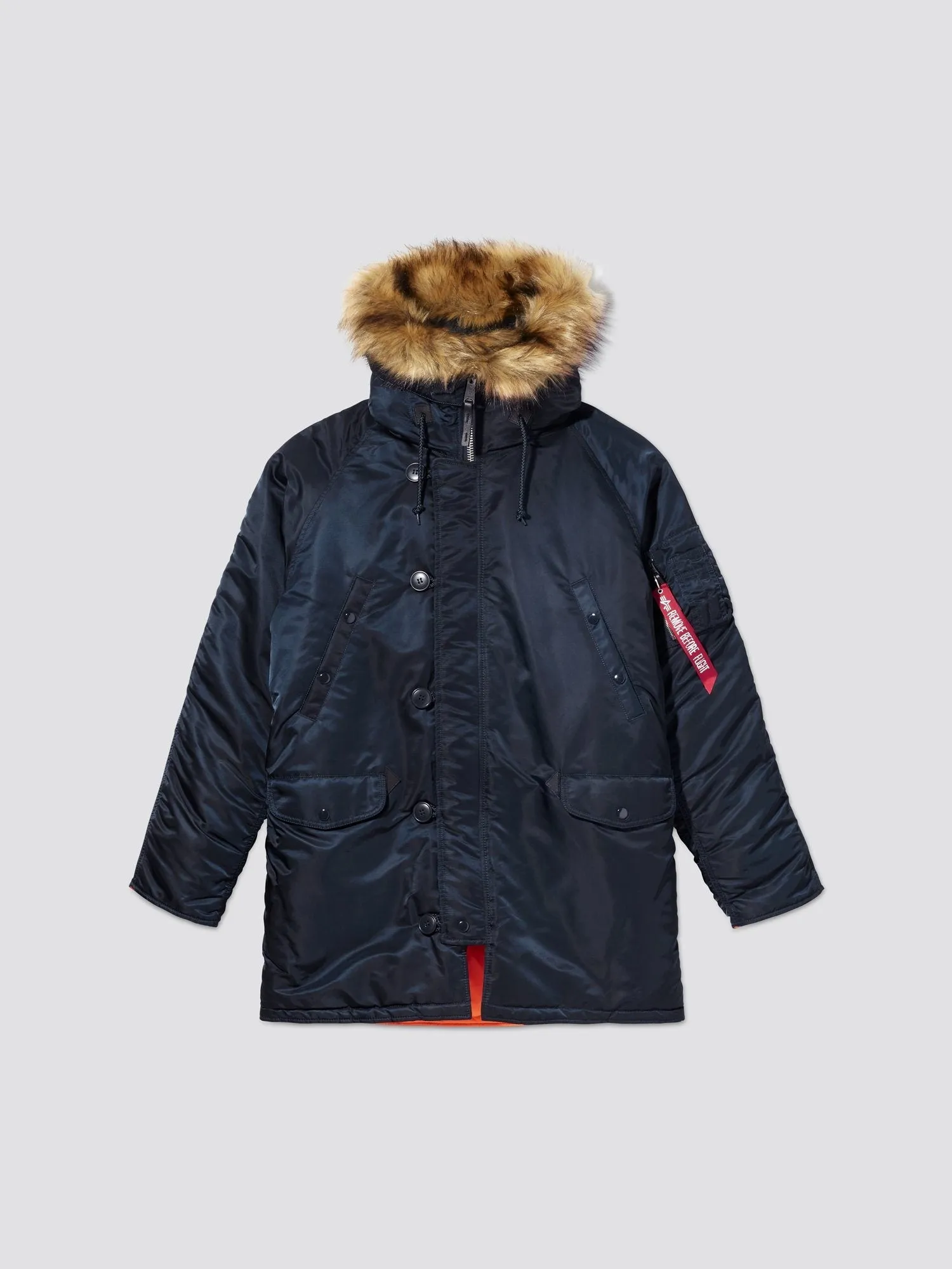 Alpha Slim Fit N-3B Parka - Replica Blue