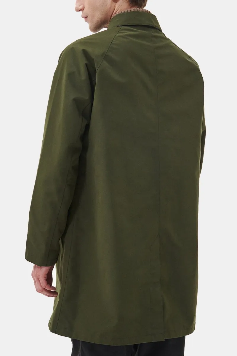 Barbour Cambridge Mac Jacket (Olive/Forest Mist)