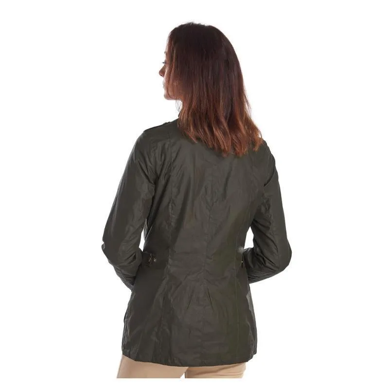 Barbour Defence Lightweight Ladies Wax Jacket - Archive Olive