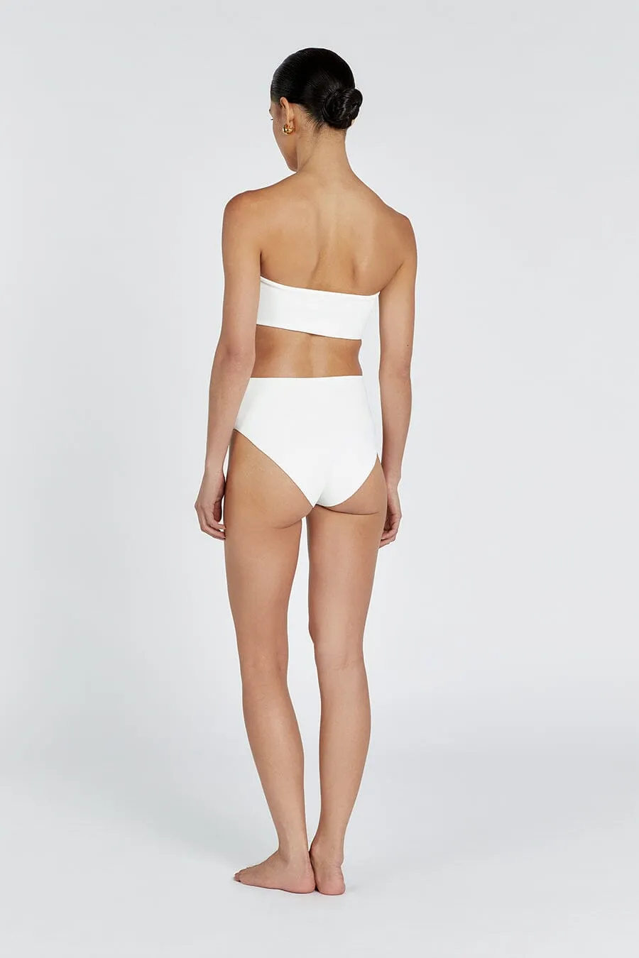 BASE OFF WHITE BANDEAU TOP