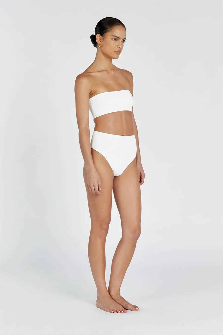 BASE OFF WHITE BANDEAU TOP