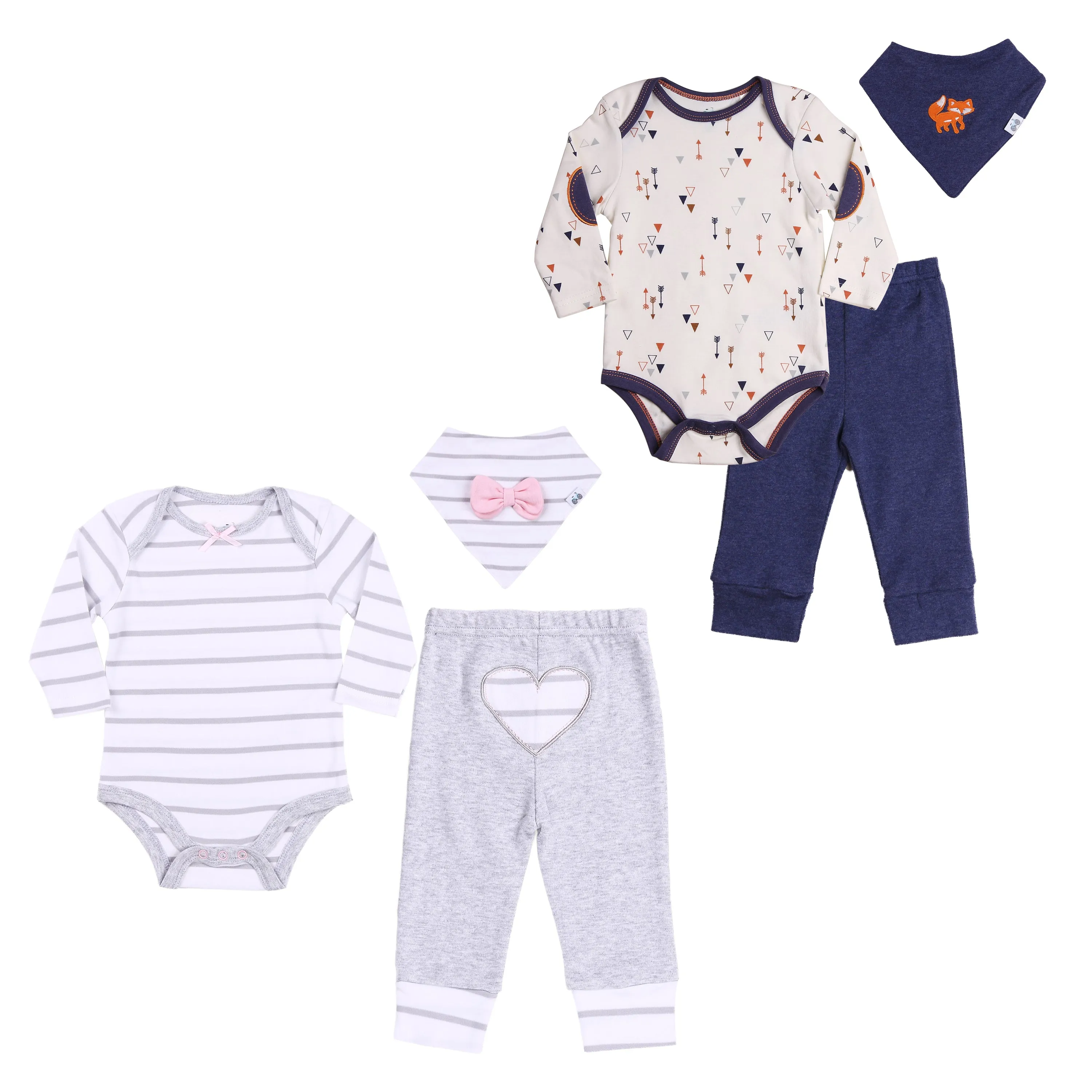 Boy-Girl Twins 6-Pc Set