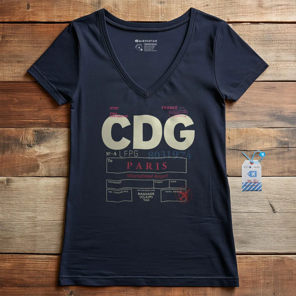 CDG - Women's V-Neck T-Shirt