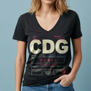 CDG - Women's V-Neck T-Shirt