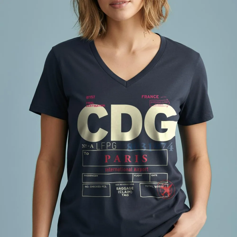 CDG - Women's V-Neck T-Shirt