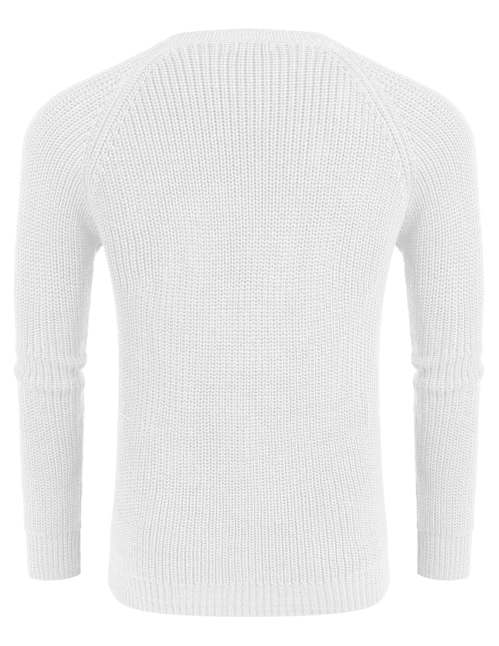 Crew Neck Slim Fit Knitted Pullover Sweater (US Only)