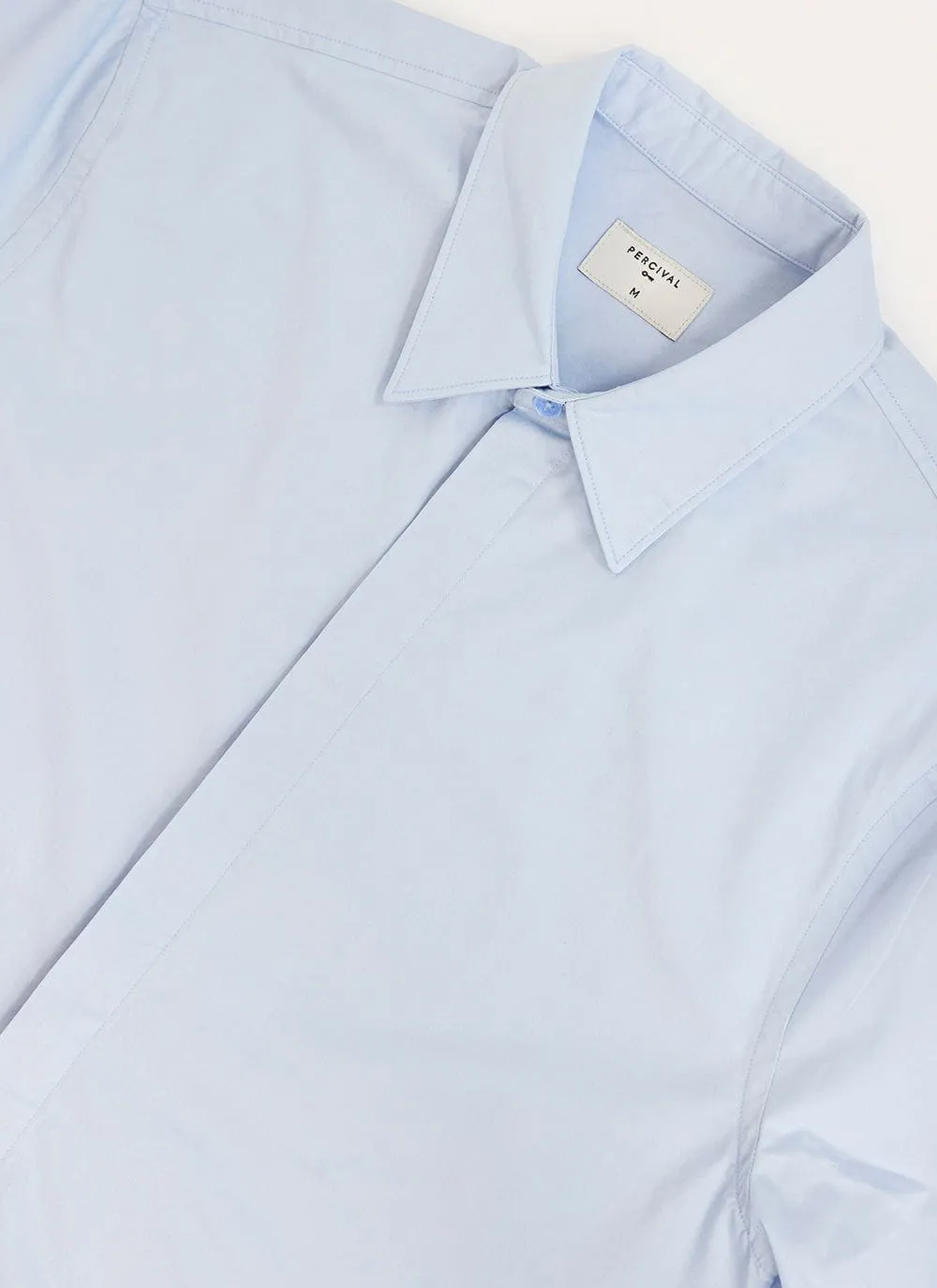 Formal Shirt | Cotton Poplin | Blue