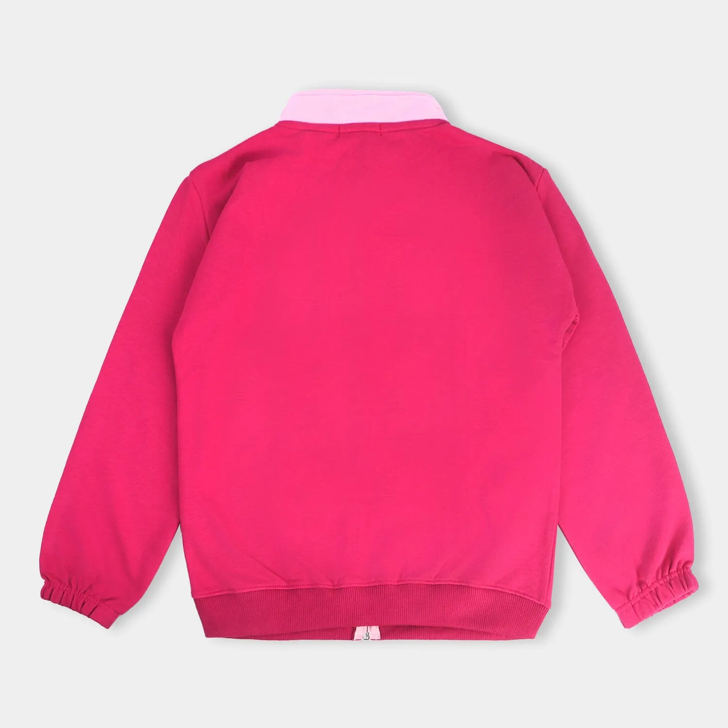 Girls Fleece Jacket Awesome-H. Pink