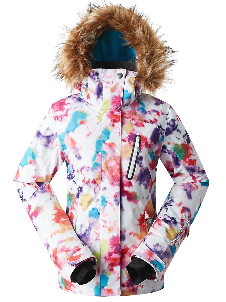 High Waterproof Windproof Colorful Ski Snowboard Jackets