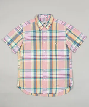 India Slub Madras Short Sleeve Shirt