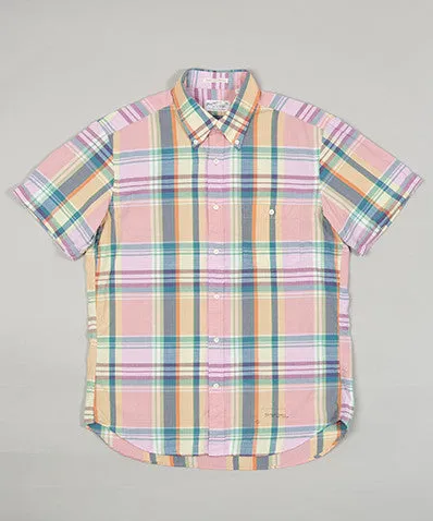 India Slub Madras Short Sleeve Shirt