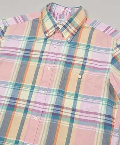 India Slub Madras Short Sleeve Shirt