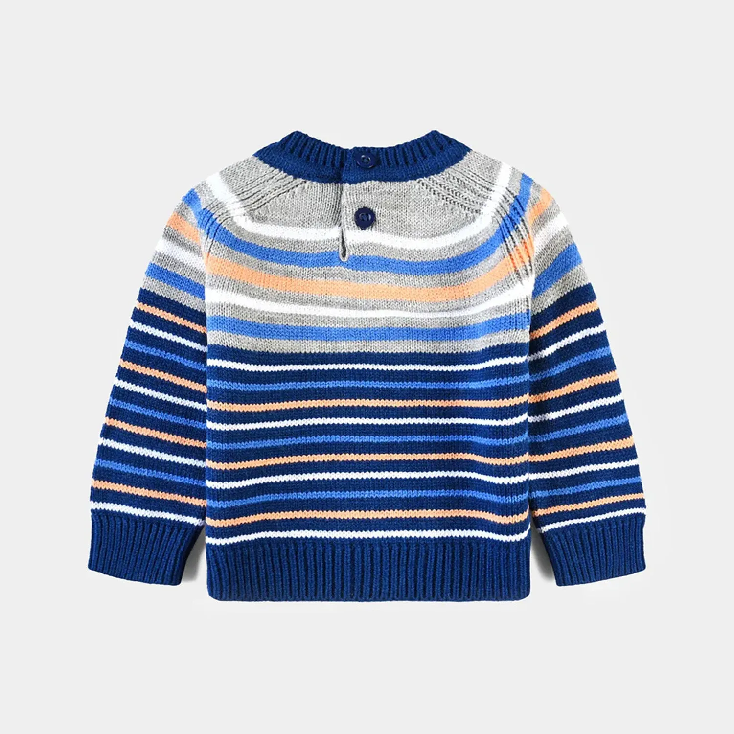 Infant Boys Acrylic Sweater-Bright Blue