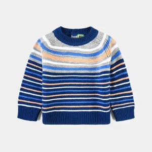 Infant Boys Acrylic Sweater-Bright Blue