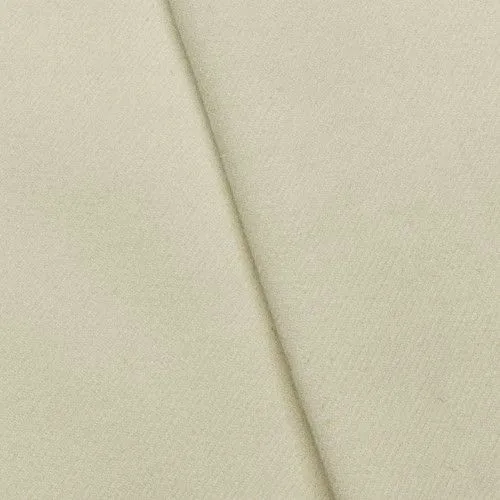 Ivory Twill Double Weave Woven Jacketing  Fabric