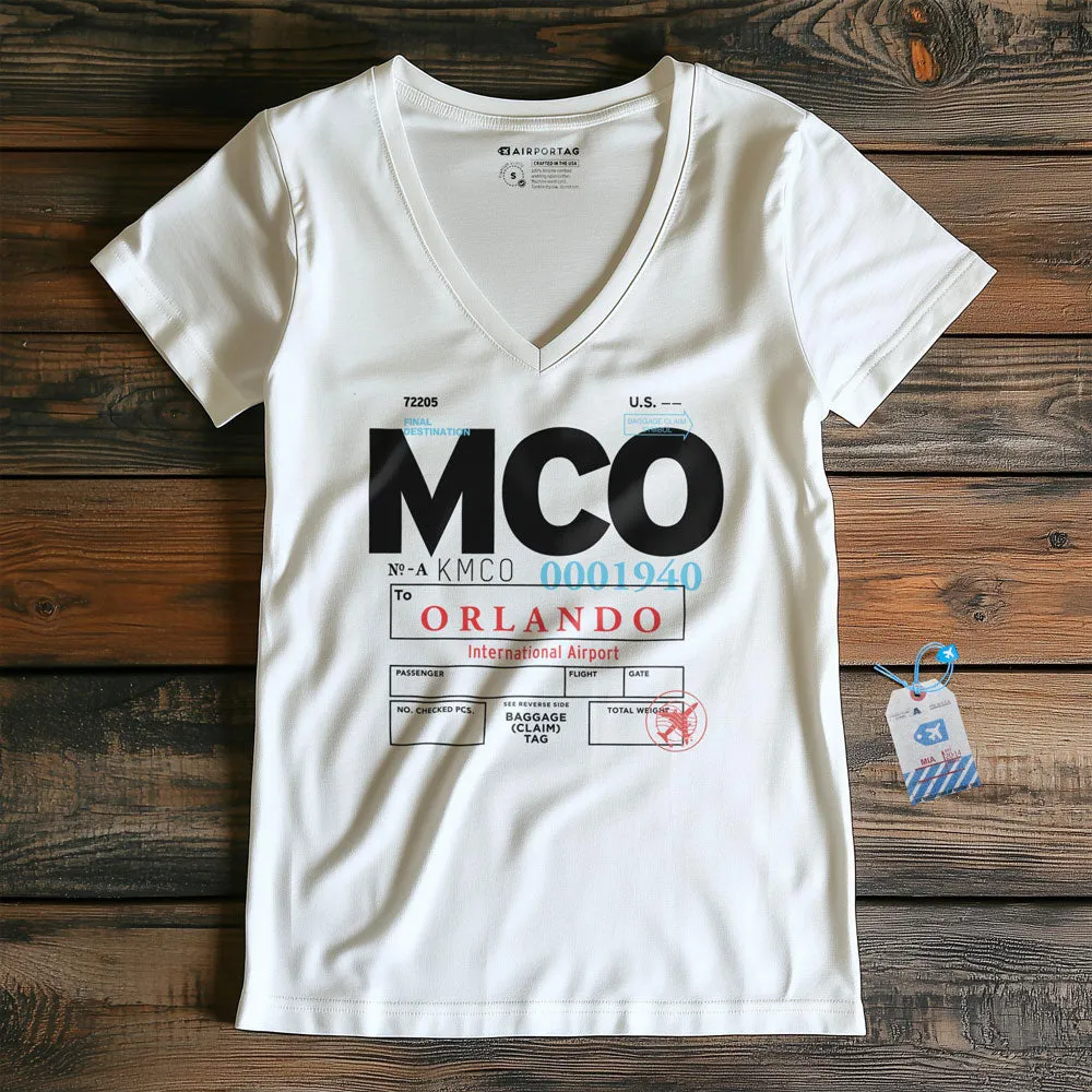 MCO - Women's V-Neck T-Shirt