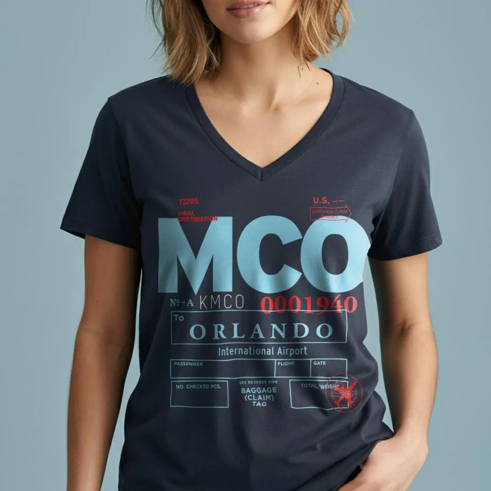 MCO - Women's V-Neck T-Shirt