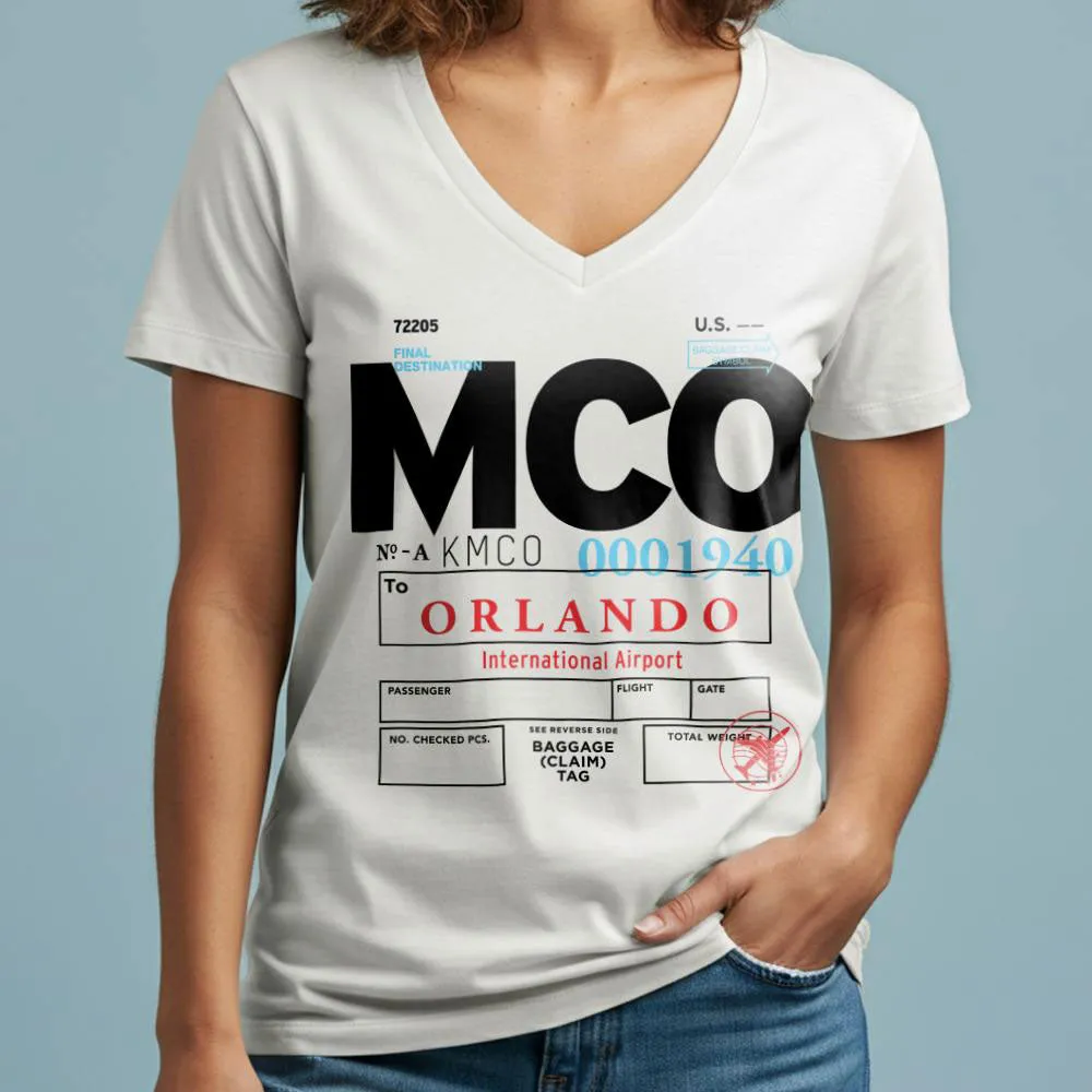 MCO - Women's V-Neck T-Shirt