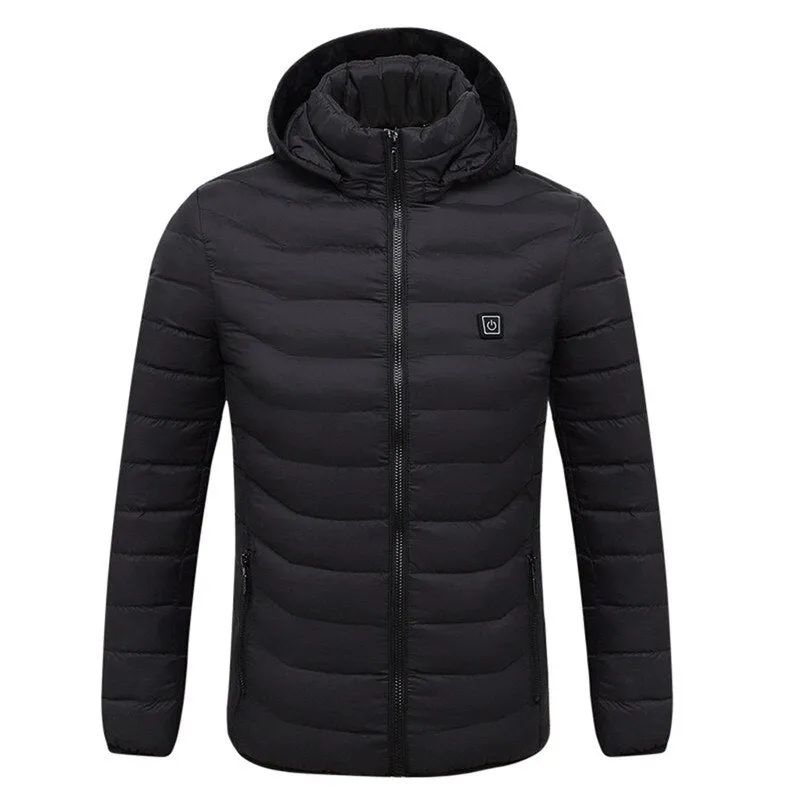 Men's Fleece Jackets Waterproof Winter Heated Jackets