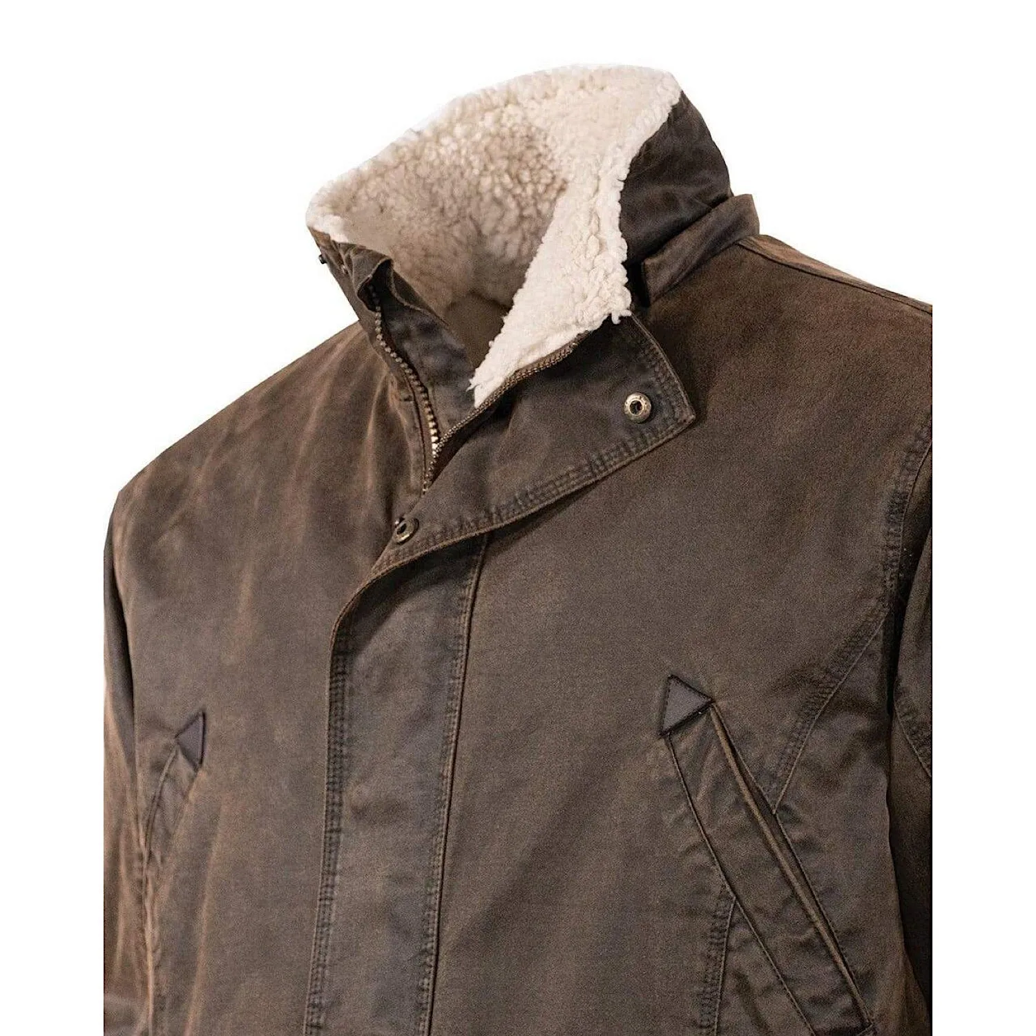 Outback Trading Mens Nolan Jacket Brown