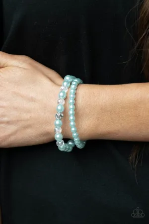 Paparazzi Bracelet ~ Cotton Candy Dreams - Blue