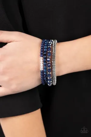 Paparazzi Bracelet ~ Destination Dreamscape - Blue