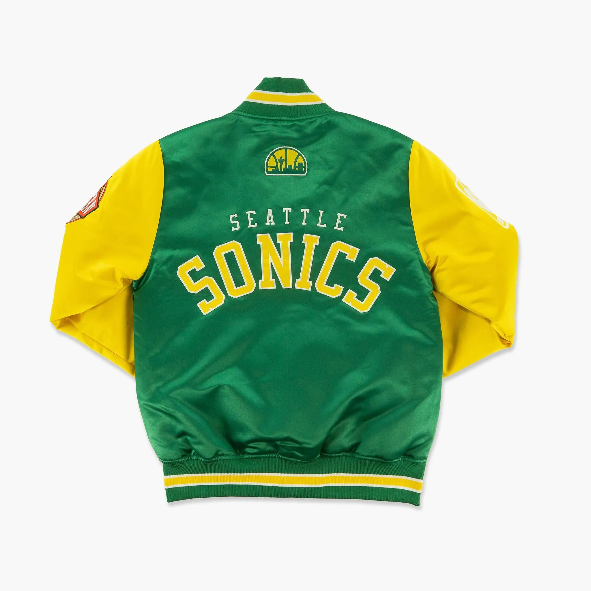 Seattle SuperSonics Primetime Heavyweight Satin Jacket