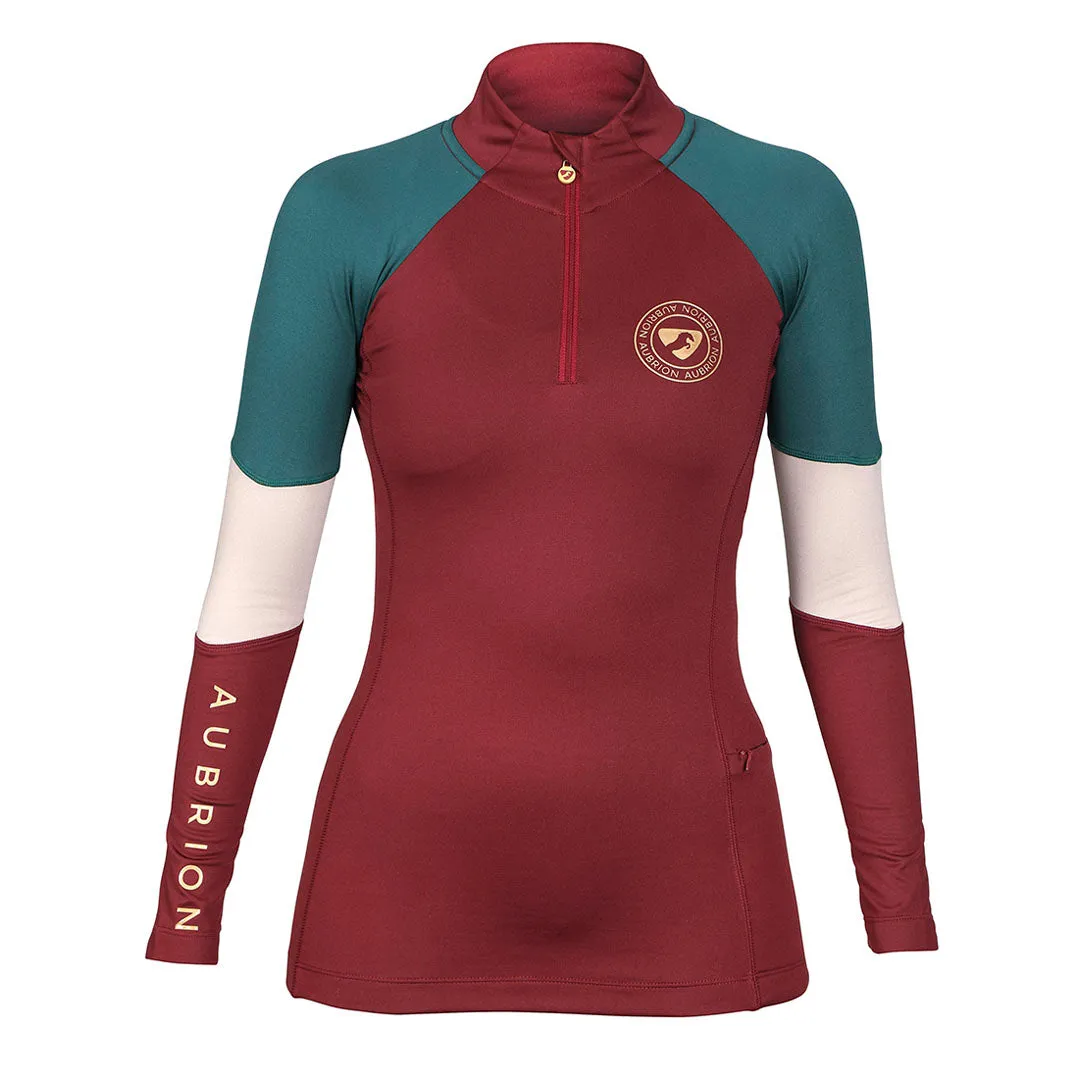 Shires Aubrion Newbury Ladies Long Sleeve Base Layer