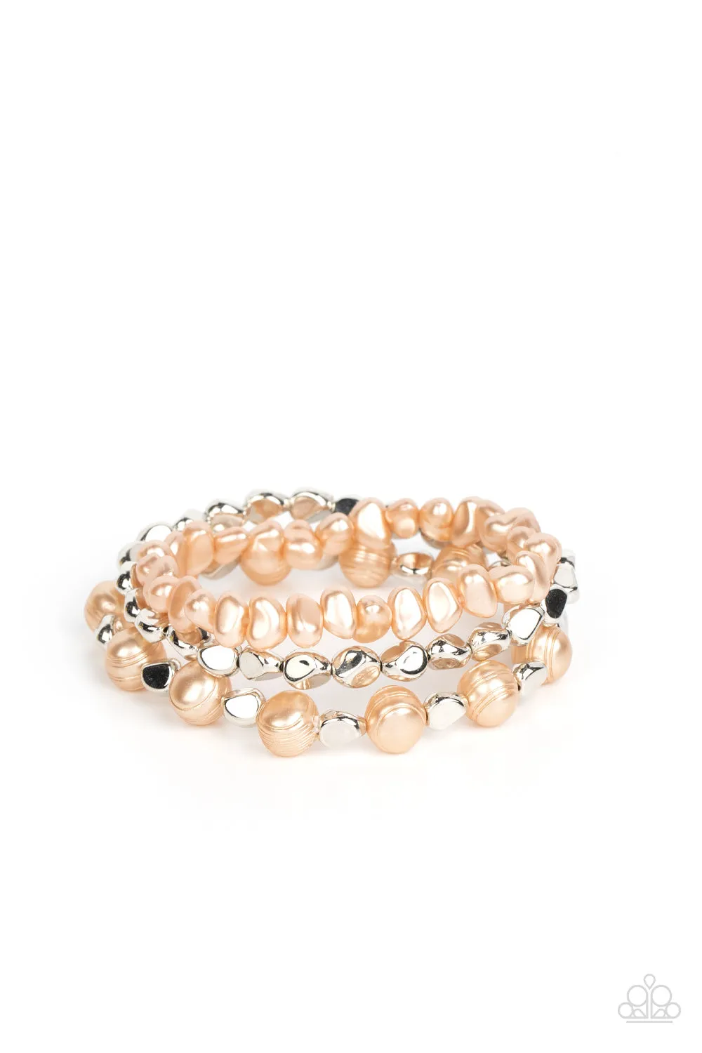 Shoreside Soiree - Brown pearl Bracelet