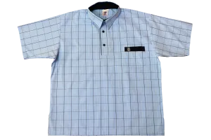 Shortsleeve Emb Check Shirt -  Grosvenor Boys High