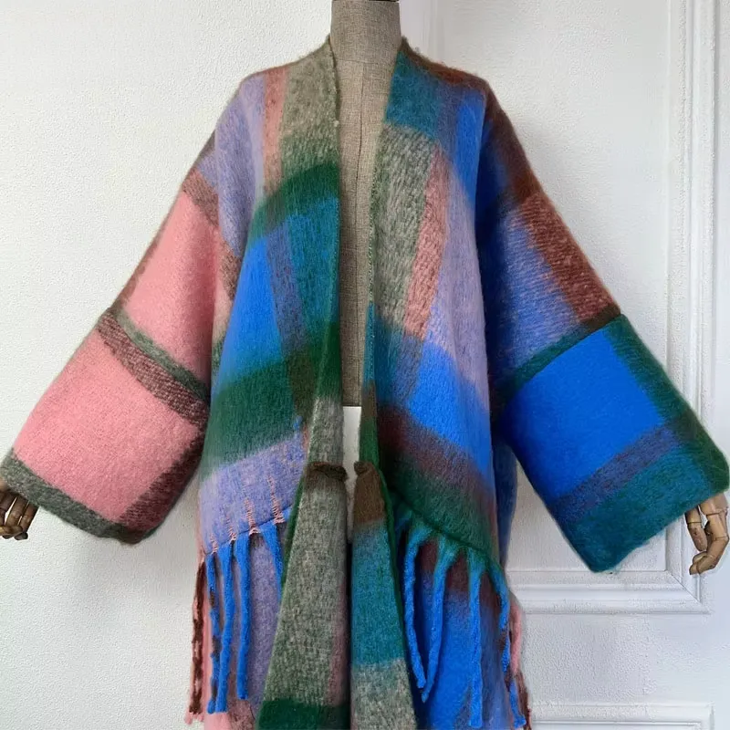 Spring Frost Wool Kimono