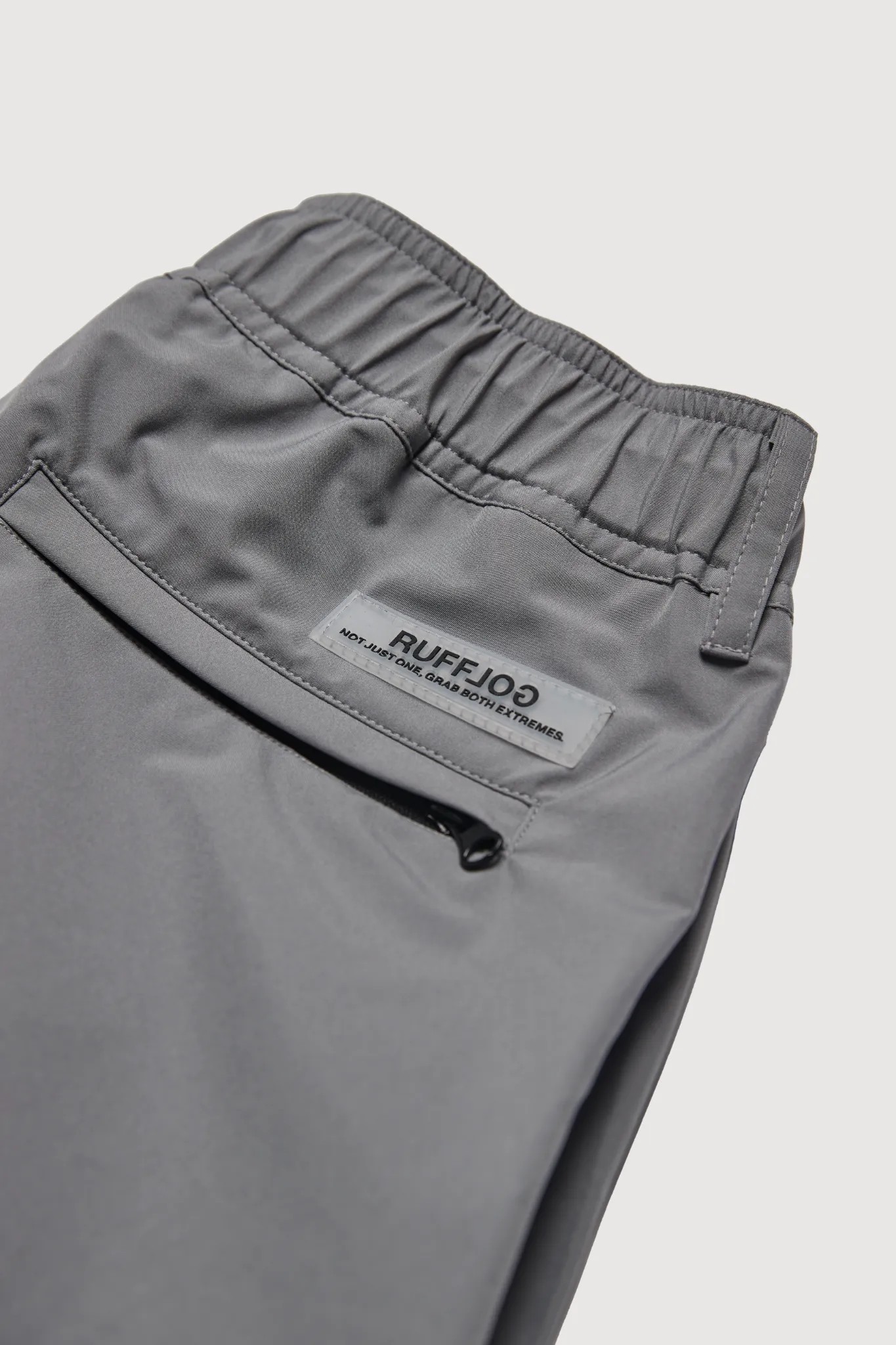 SQUARE LOGO WATERPROOF  PANTS GRAY