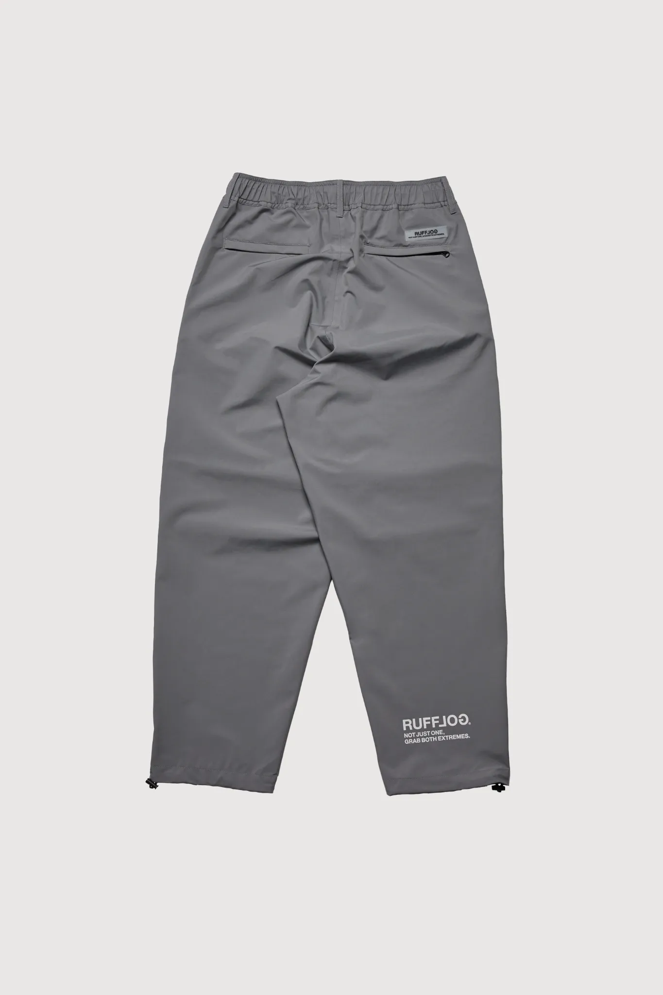 SQUARE LOGO WATERPROOF  PANTS GRAY