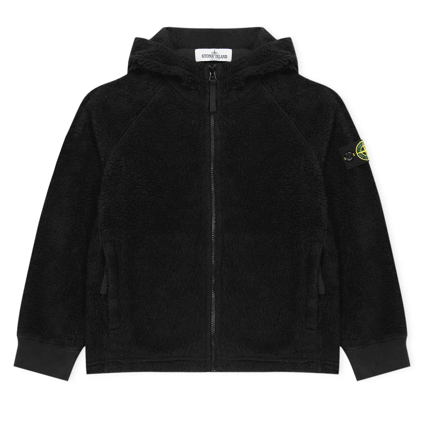 Stone Island Junior Heavy Fleece Hoodie