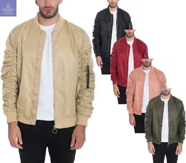 Stylish Men's MA-1 Bomber Jacket