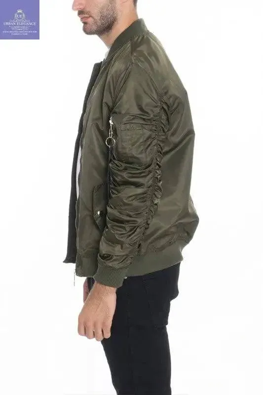 Stylish Men's MA-1 Bomber Jacket