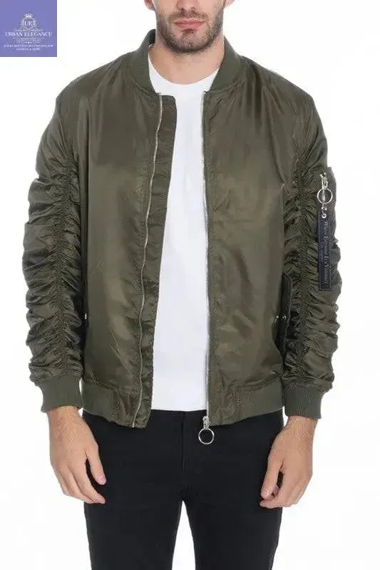 Stylish Men's MA-1 Bomber Jacket