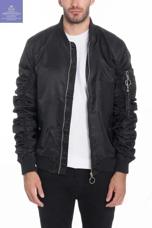 Stylish Men's MA-1 Bomber Jacket