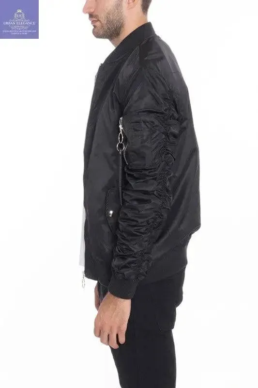 Stylish Men's MA-1 Bomber Jacket