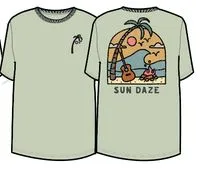 Sundaze Recycled Cotton T-Shirt - Tender Greens