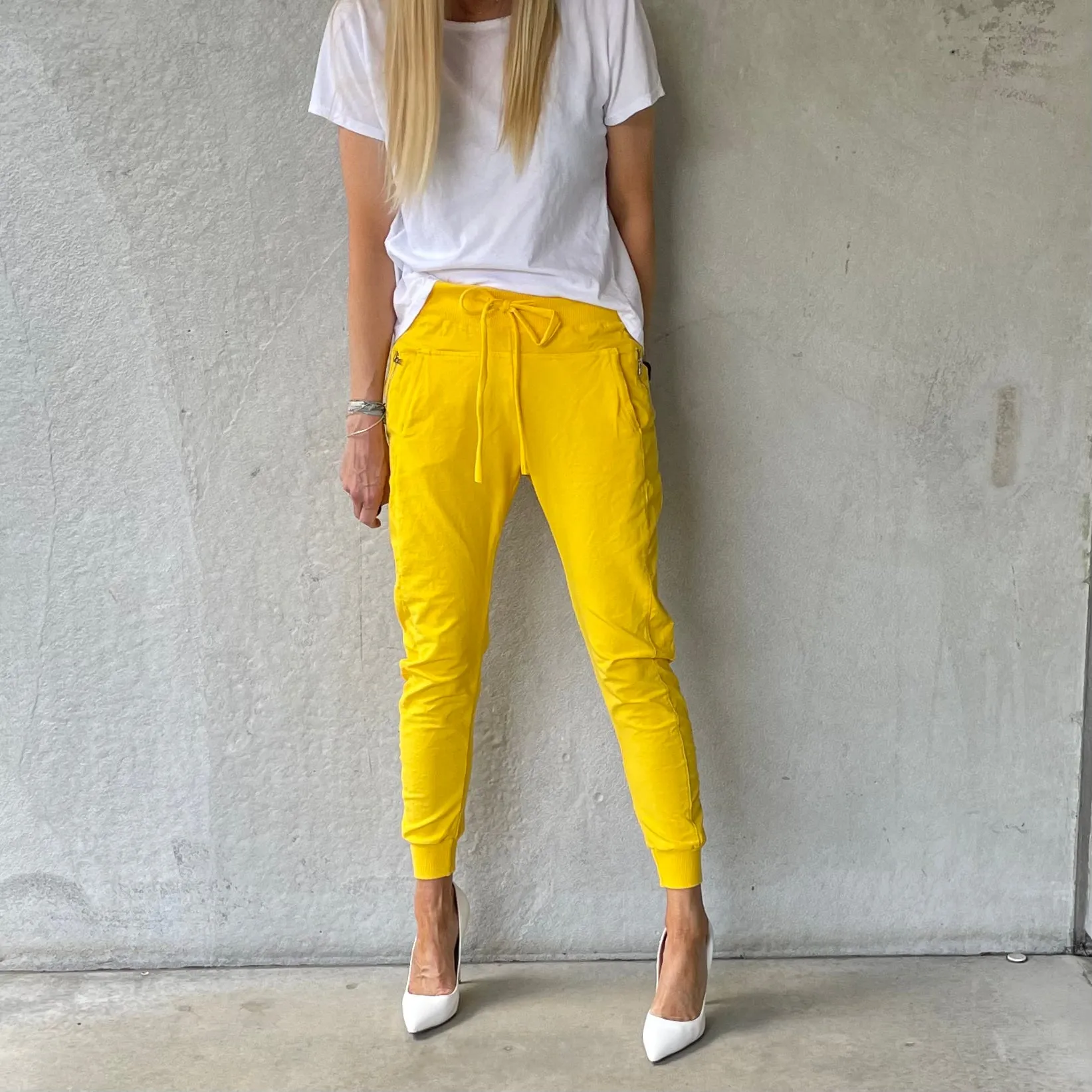 Sunshine yellow ULTIMATE joggers