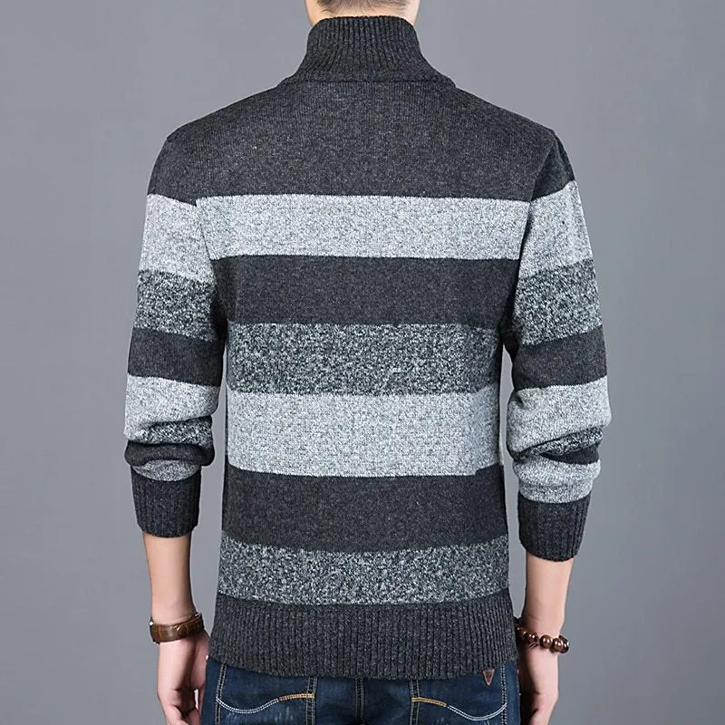 Thick Warm Knitted cardigan Sweater For Men