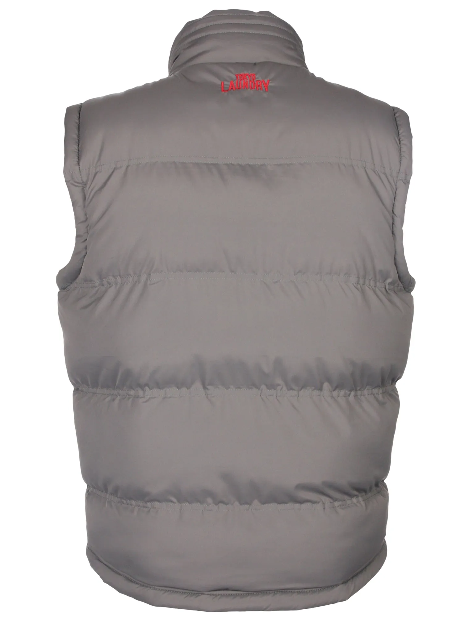 Tokyo Laundry Clifton Press Stud Gilet