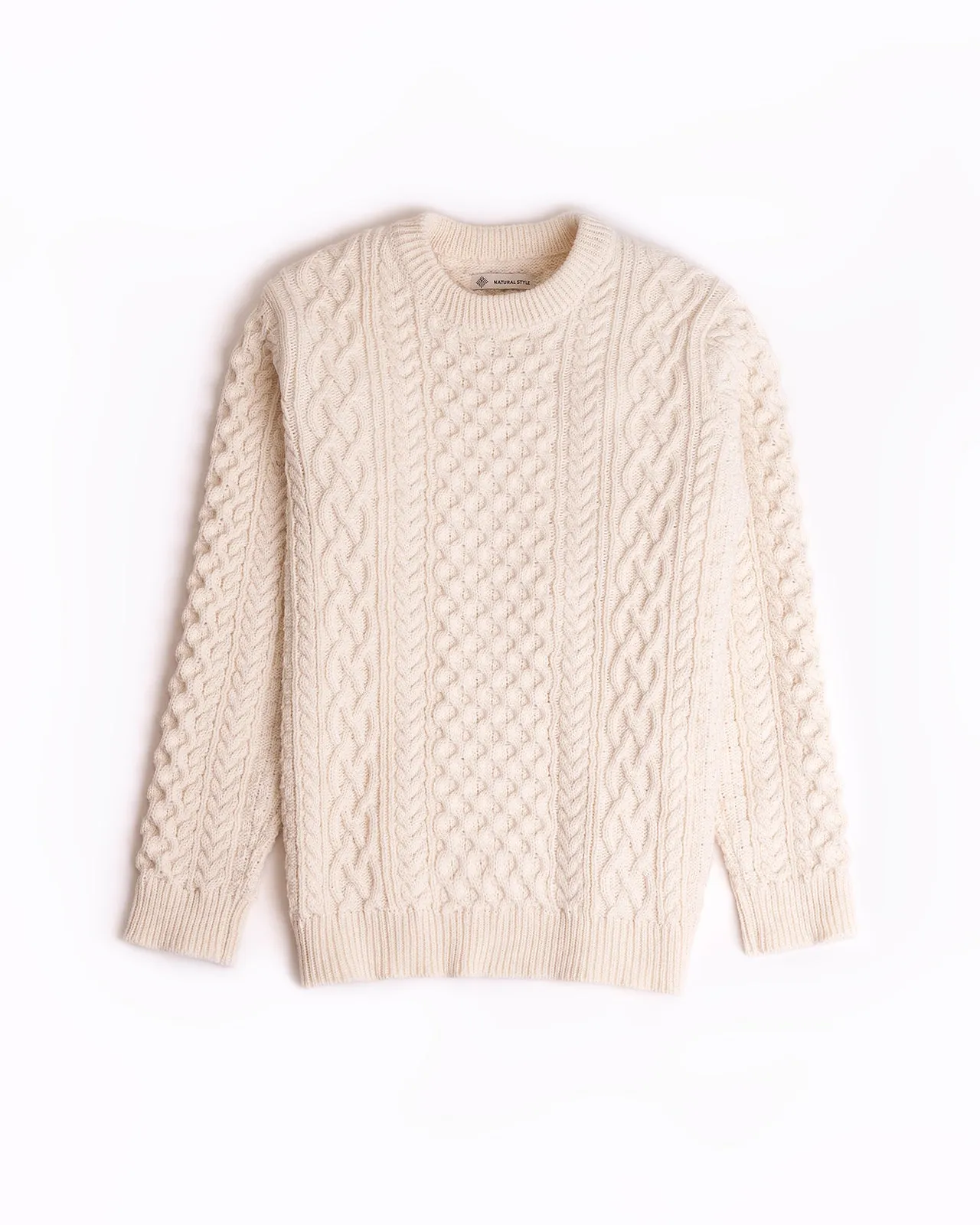 Vilsandi men's aran sweater