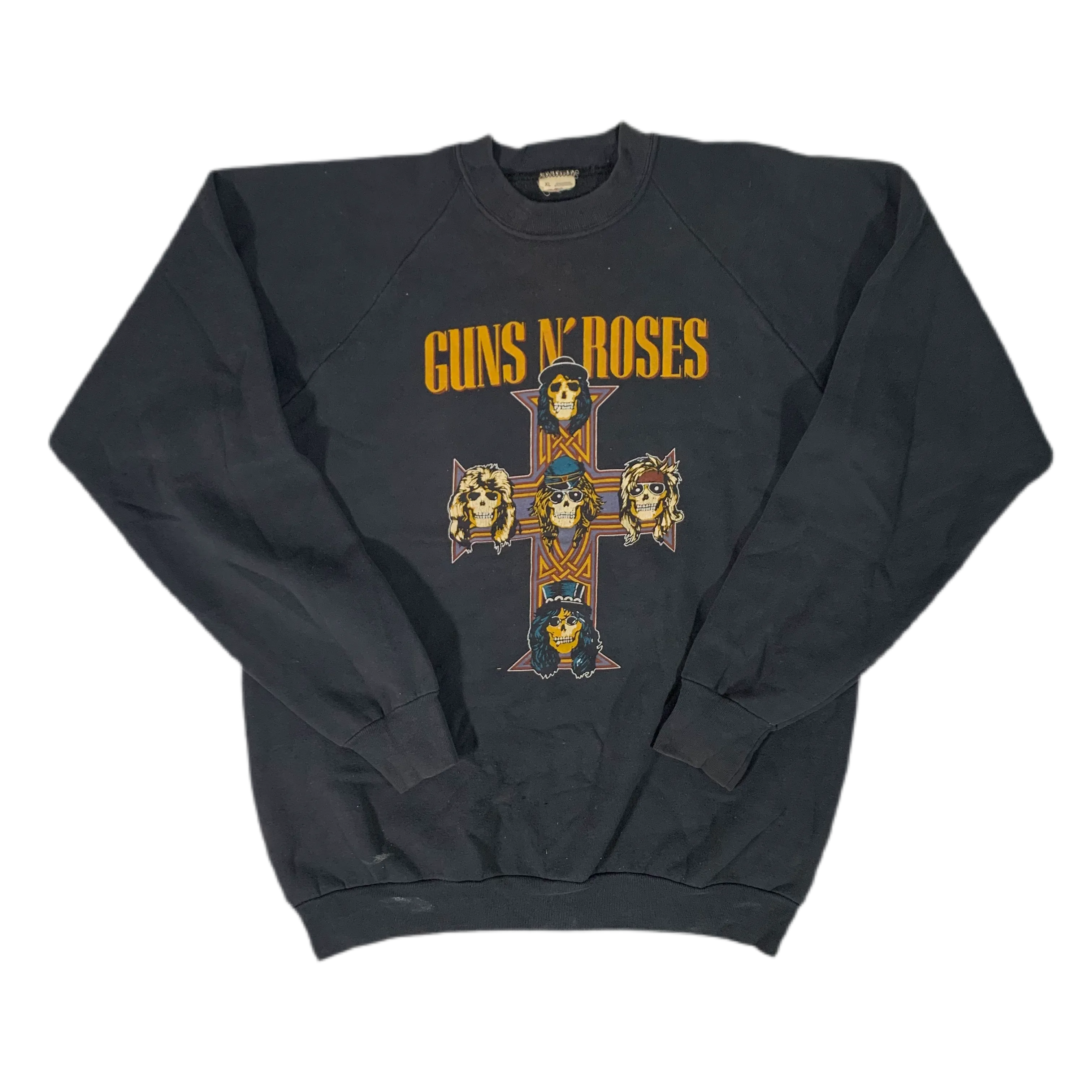 Vintage Guns N' Roses "Appetite For Destruction" Raglan Sweatshirt