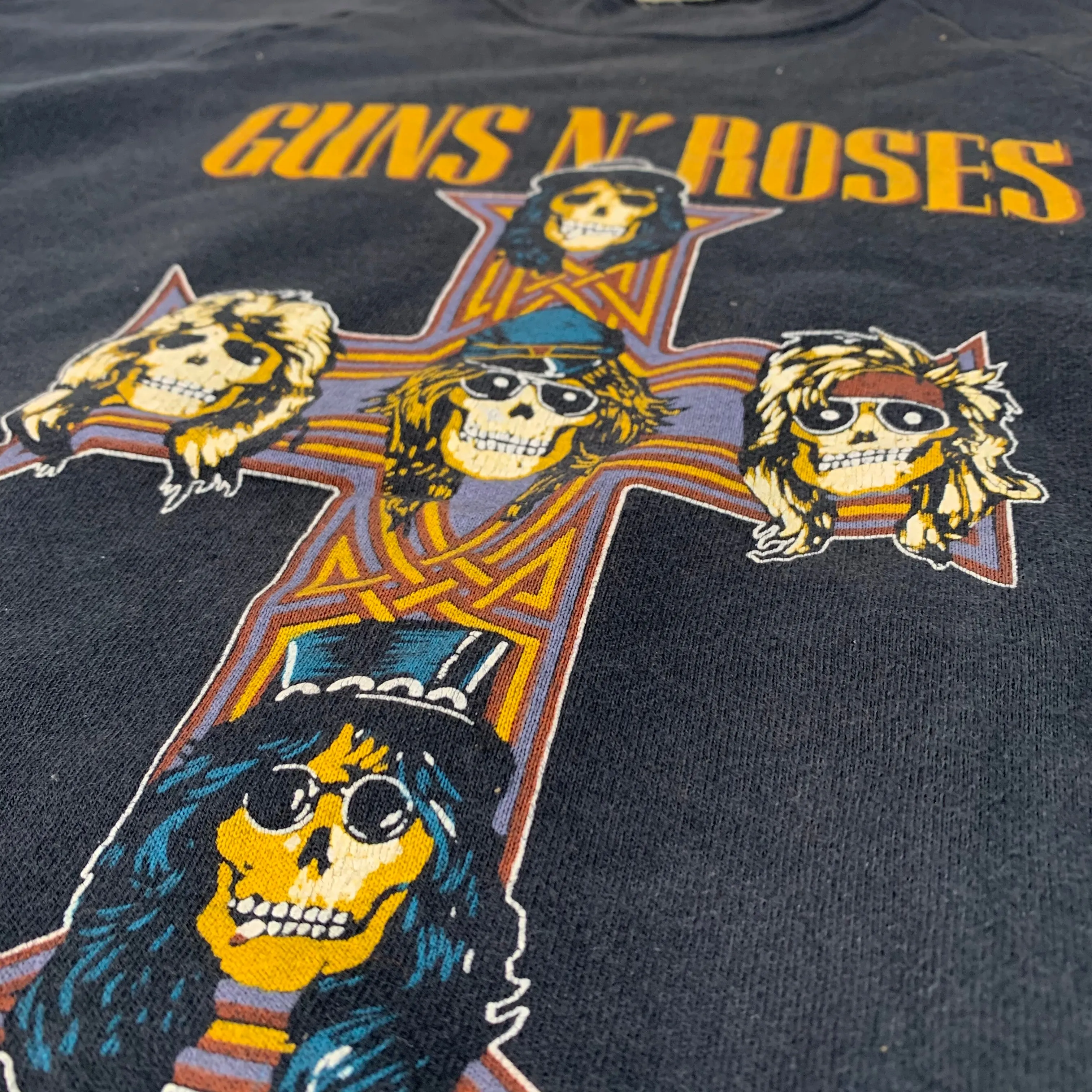 Vintage Guns N' Roses "Appetite For Destruction" Raglan Sweatshirt