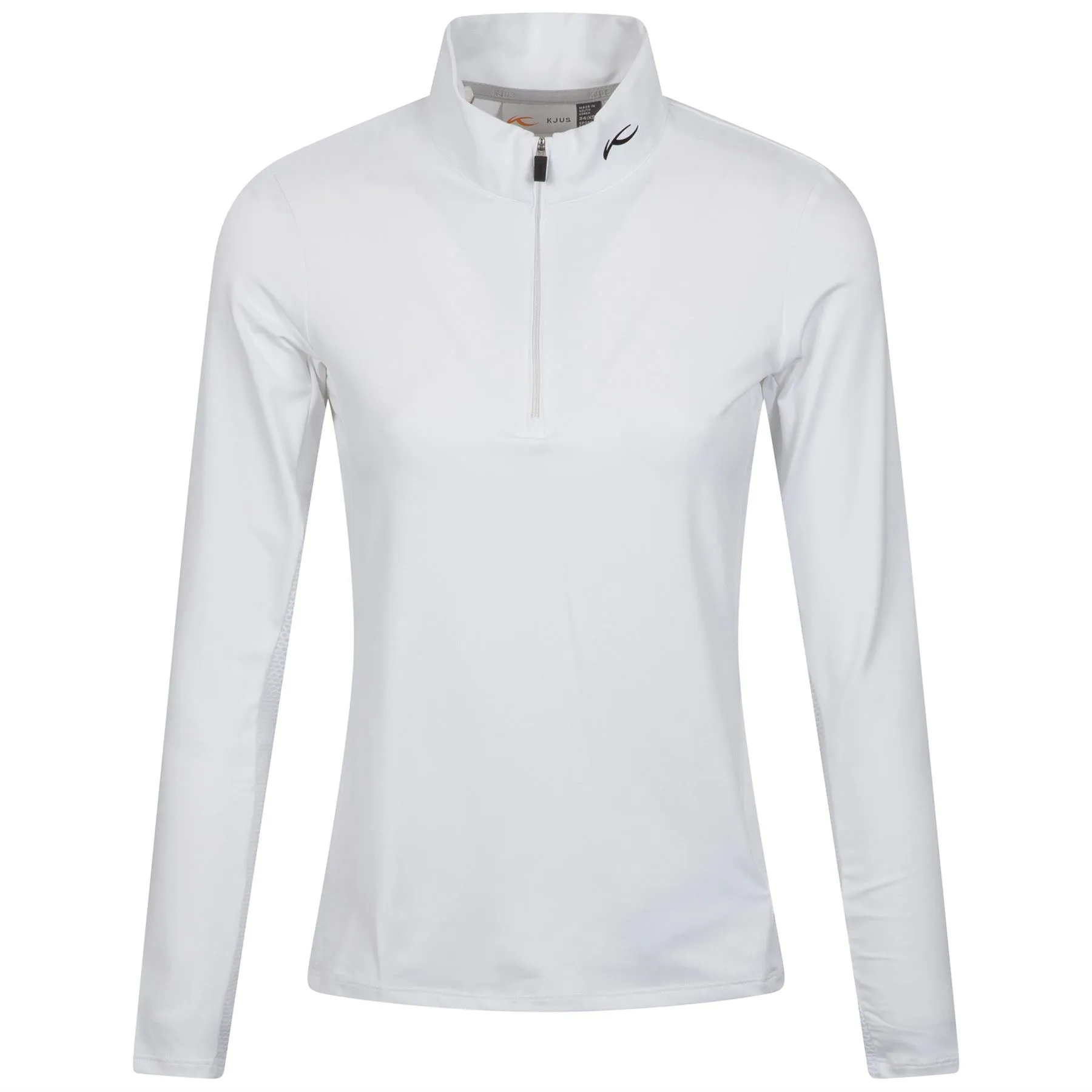 Womens Sunshine Sport Half Zip Mid Layer White - 2025