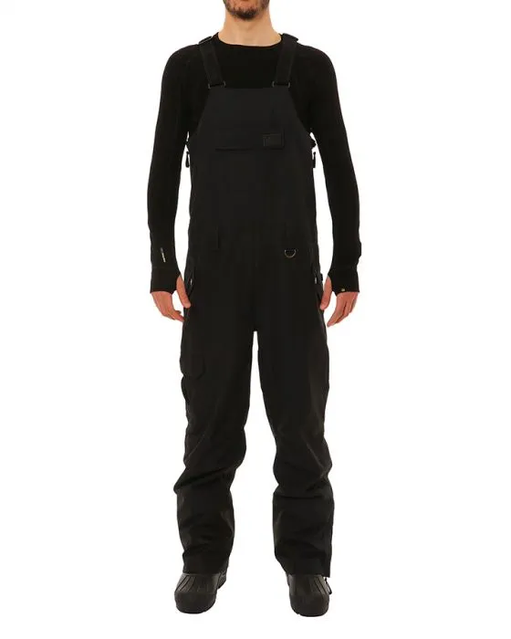 XTM Tyler Mens Bib Pants Black